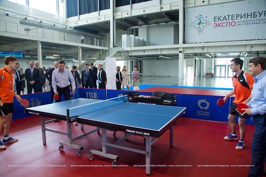 Чемпионат Европы по настольному теннису 2015 года пройдёт в столице Урала 